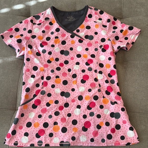 Scrub Top Cherokee Infinity size S - Picture 1 of 3
